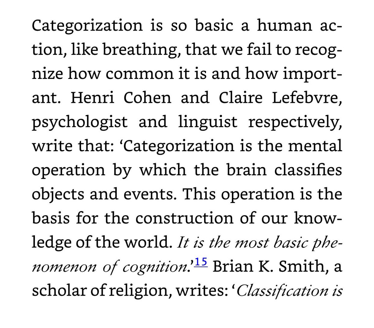 This could be an interesting way of approaching teaching about Caste. Caste systems are a product of a human brain that uses categorisation to make sense of the world. A great way of using different disciplines of knowledge to understand beliefs and practices.
