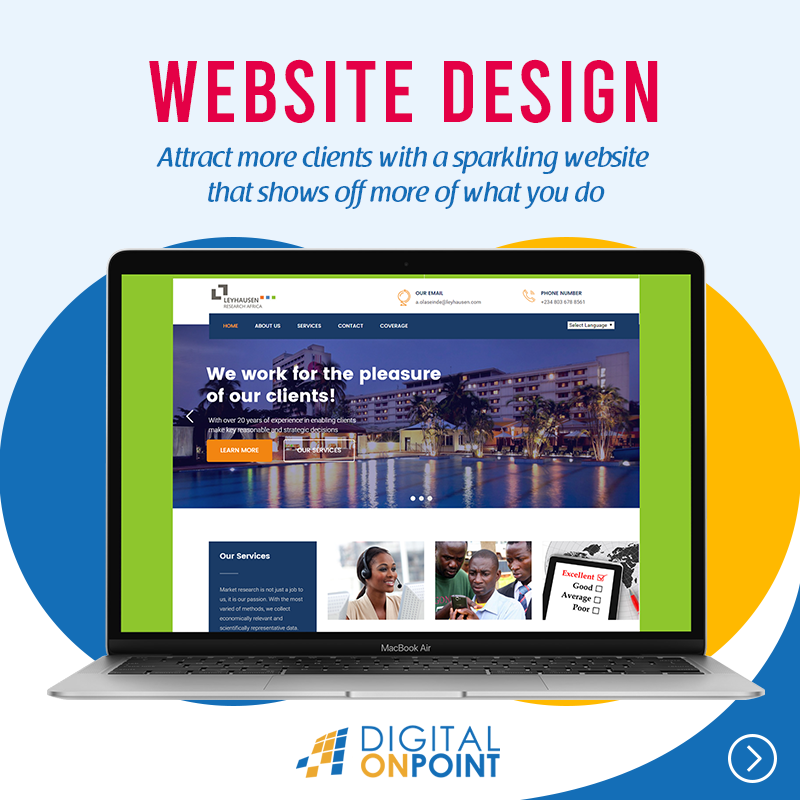 DigitalOnpoint's tweet photo. A professional web design arouses the curiosity of the visitors to dive in further. Let our team of web design and development experts create your business website that will attract more clients by showcasing more of what you do. Call 0734 571 766 or 020-250 0175 

#webdesign https://t.co/J6pKJ86Knm