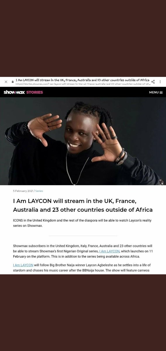 estherdohwe's tweet image. New Tag Alert iCONs!
11 February please come already. 
#LayconXShowmaxWorldwide
#LayconXShowmaxWorldwide

Let's run it!!!