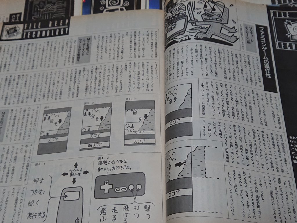 FC ワルキューレの冒険 NWB-3900 ナムコ 取扱説明書 読込確認