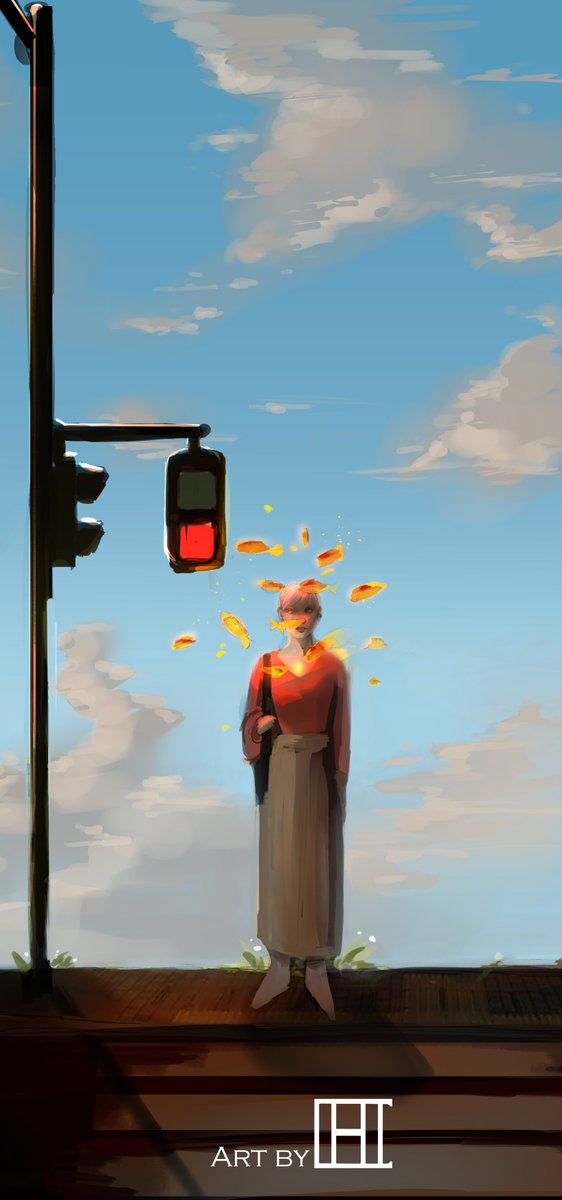 Aestethicprince's tweet photo. I'm alive!
It's just that Genshin Impact has taken all of my concentration away 😂

New art by the way, the subject of the painting is my OC Lux, who's a mage 🧙‍♀️ https://t.co/Q4ybI6nxB0