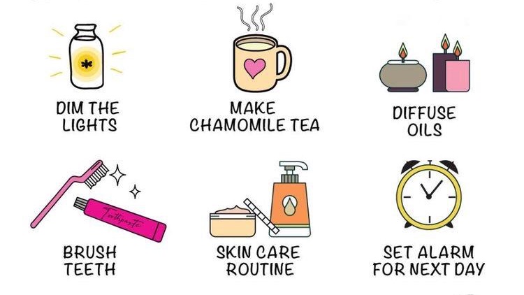 Do you have a bedtime routine? If not, we've got a relaxing regime to share. The most important one is missing from the list  – Your phone omits a blue light that can disrupt your zzz's. Limit screen-time at least one hour before bedtime for restful sleep. #SleepyTwt #Rest ☺️💤