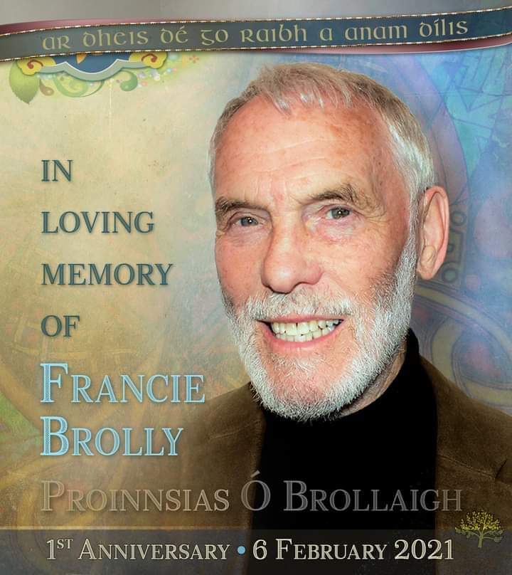 It's a year since Francie Brolly passed away.
He loved his family, his country, the Irish language, music and Gaelic Games. We were so proud he was a founding member of our movement. Deepest sympathy to his family.