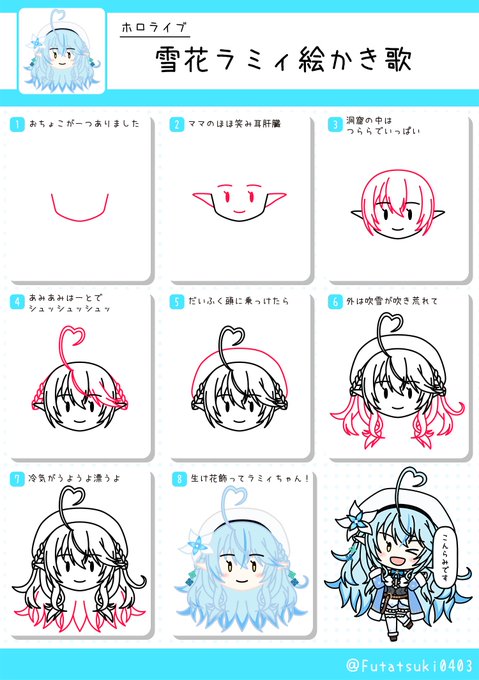 絵かき歌のtwitterイラスト検索結果
