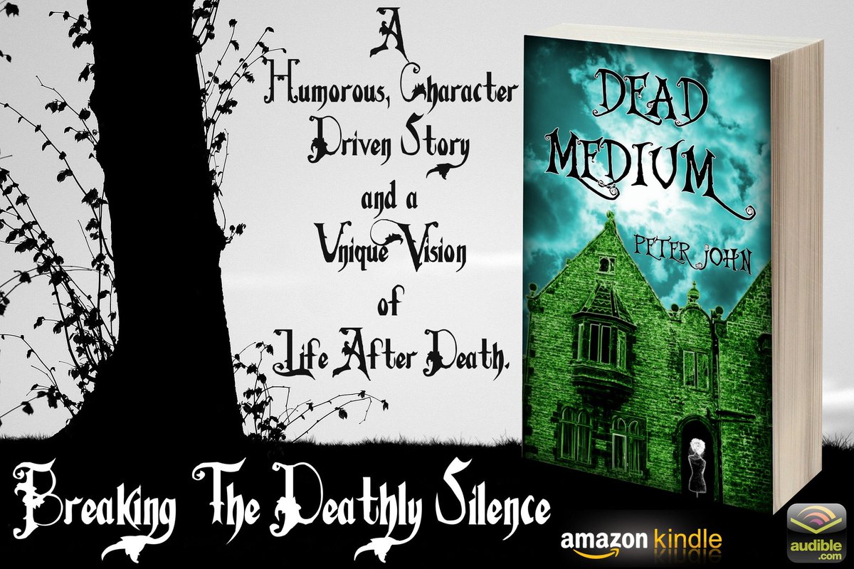 Dead Medium: Not Your Average Ghost Story
Breaking The Deathly Silence On Amazon #Kindle Paperback &amp; #Audible
viewbook.at/DeadMedium
#T4US