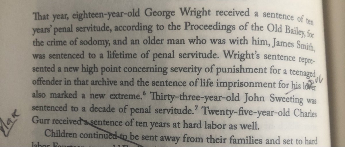 For example. Look at what Dr Wolf writes here in the revised edition of Outrages. These are just names to bolster a bad argument. (John Sweeting, by the way, committed an offence “with a certain dog”and Gurr with “a ewe lamb”.)