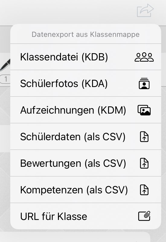 Kleine neue Funktion für Bastler*innen: Klassen-URL Export für QR-Codes, Blutooth Beacon, IOS-Kurzbefehle oder andere Automatisierungsvorhaben 😊