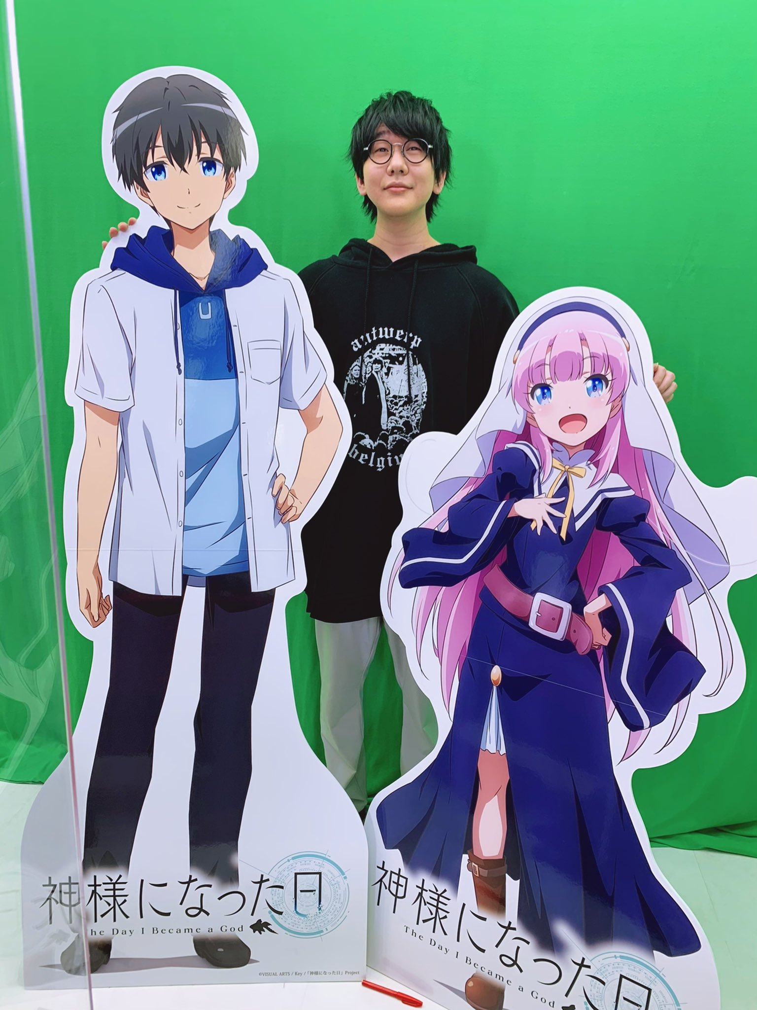 エンジェルビーツ&Charlotte&神様になった日コラボタペストリー