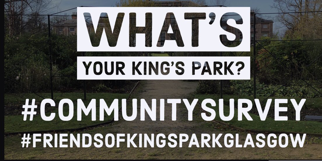 What’s your Kings Park? We’d love your views on how we can improve King’s Park, Glasgow. Have your say by completing our online community survey

We’d really appreciate your follow/retweet and to share the info with your network. 

friendsofkingsparkglasgow.co.uk