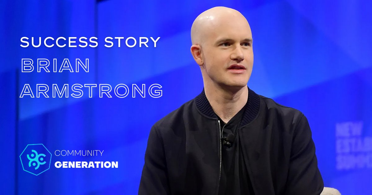 🤓 In 2010, Armstrong learned about cryptocurrency and bitcoin in particular. In 2012, together with Fred Hersham, Armstrong created Coinbase. The idea behind Coinbase was to create a platform to buy bitcoin. 

#CGEN #btc #ieo #cryptocurrency #blockchain