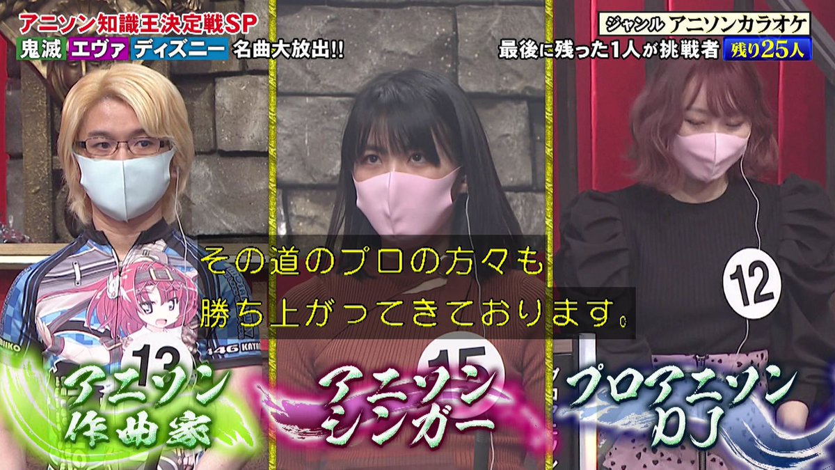 一人だけ東 王のテンションなんよ アニソン作曲家柏森進氏 99人の壁 出場の記憶 Togetter
