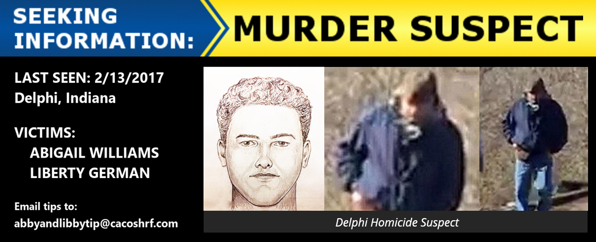 NewsyBarbara's tweet photo. It only takes a minute to look at this information and share it with someone else. This man is wanted for killing 2 young girls in the middle of the afternoon. Will he do it again? There's a $225+ reward for information about him. What do you know? #AbbyandLibby #DelphiMurders https://t.co/UKVtdbrD0k