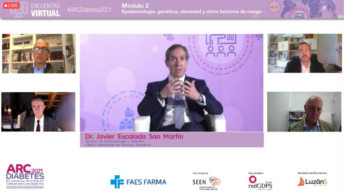 ArcDiabetes's tweet photo. #DIRECTO ¿Café para todos o buscar el perfil de paciente que más se va a beneficiar de un medicamento? @fjavesc
pone sobre la mesa de #ARCDiabetes21 la importancia de la individualización del tratamiento.
@Profesion_Salud @faesfarma @Luzan5 https://t.co/7t0jWMCoZx