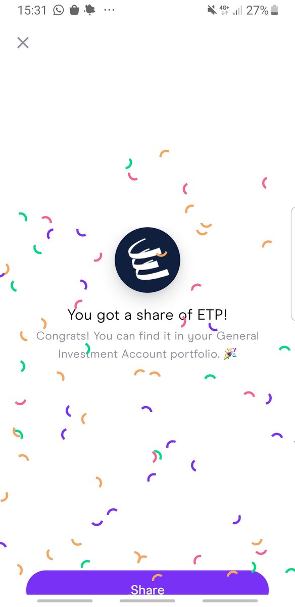 Has anyone else got a new hobby since travelling is *still* off the cards?
I've started reading into investing and got a free share for signing up. Was hoping for apple but I guess it will do🍎

If anyone wants to get involved referral link is in the comments for a free share