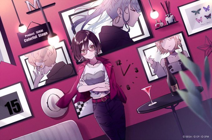 プロセカ 塗りマスたまに見に行くんだけど凄い作品出てるな 完全に元のカードとは別の作品だわこれ プロセカch プロジェクトセカイの攻略 最新情報まとめサイト