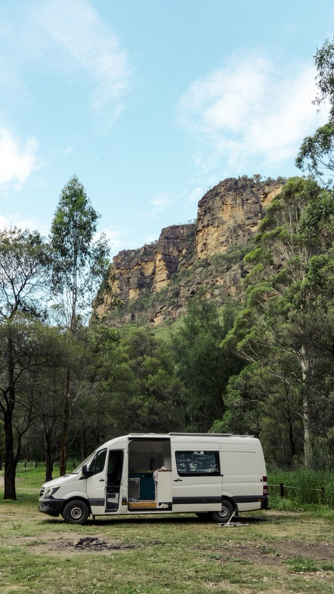 There are worse places to park for the night #VanLife