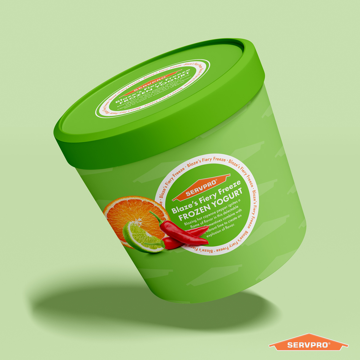 We have the recipe, you have the name! Reply with a name for our fictional froyo!

Ingredients: Clementine, lime and a hint of hot cayenne pepper
#froyo #dessert #healthytreats #delicious #yogurt
