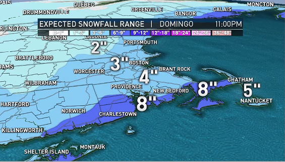 CecyDelCarmenTV's tweet photo. Buenos días mi bella ciudad. Good morning my beautiful city🎶#HereComesTheSun ....Tomorrow..."There goes the Sun"...#HereComesTheSnow. Vigilancias y avisos sur de Nueva Inglaterra. @TimNBCBoston con detalles sobre acumulados. @TelemundoNI @TelemundoCT @NBC10Boston @NECN https://t.co/VGMa3n0yDo