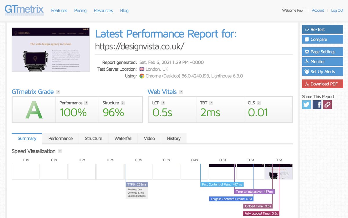 Fast... 
#webdesign #wordpress #oxygenbuilder
#devon #southdevon 

designvista.co.uk