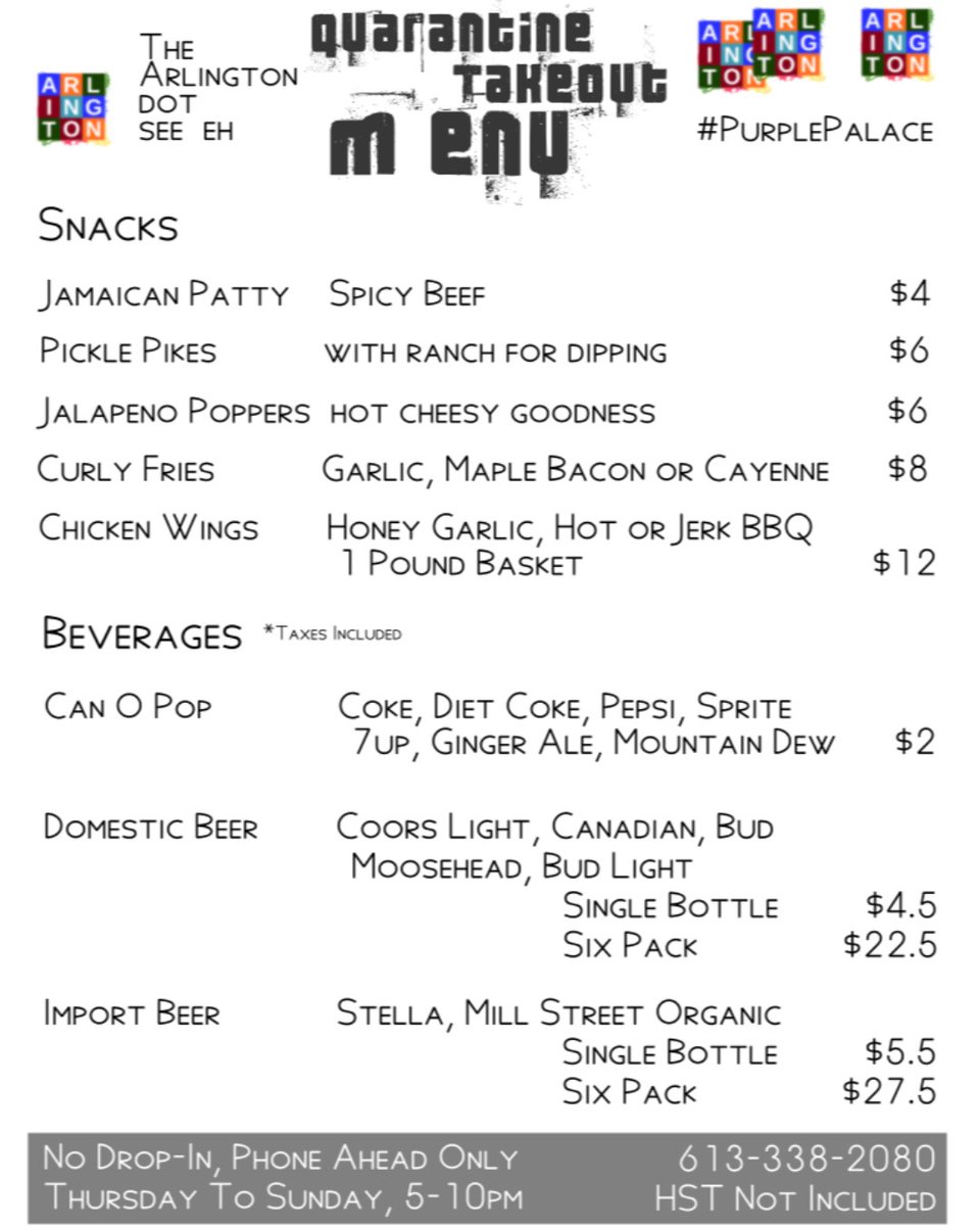 #PurplePalace here, reminding all you fine folx, we're still here, still nice, still tasty.
Thurs-Sun, 5-10pm, serving #beer2go with #tasty2go.
Ask a friend, they prolly know someone trying to kick our mix.
As with most professionals in high demand, we're by appt only.
#SuperBowl