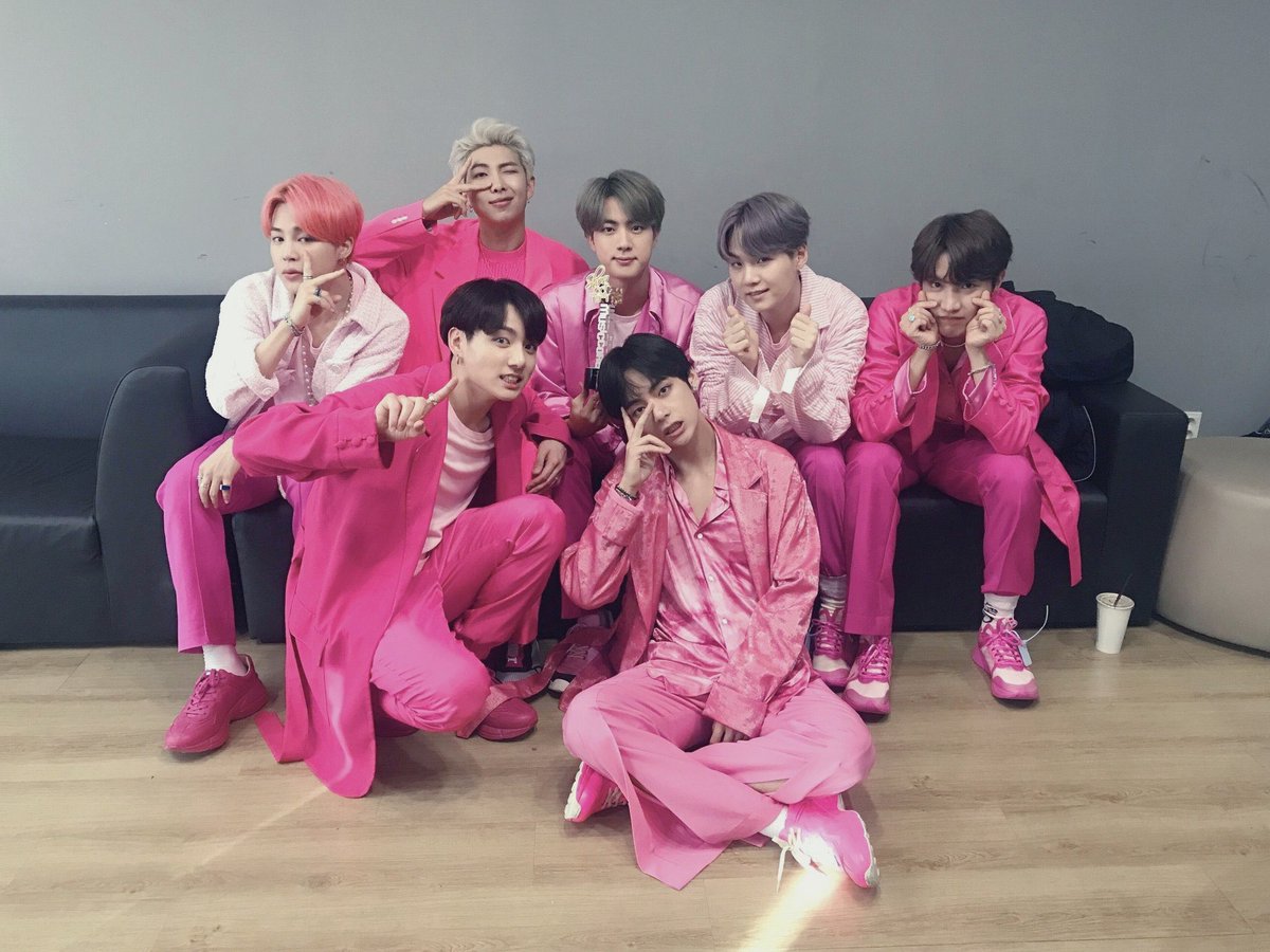 Pink BT21 & Pink BTS @BTS_twt