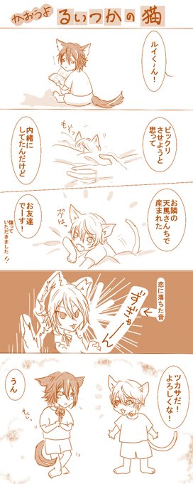 類司の猫が飼いたい🐱🐱

⚠️モブ♀が飼い主 (顔はでません

#prsk_BL 