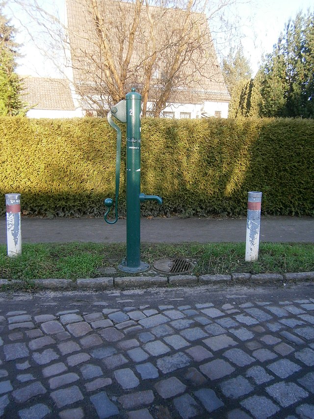 An inexpensive way for the Government to maintain these pumps are to encourage their use. As regular movement of the mechanism helps prevent silting. Residents are encouraged to use to pump to water neighborhood plants, to help keep them running