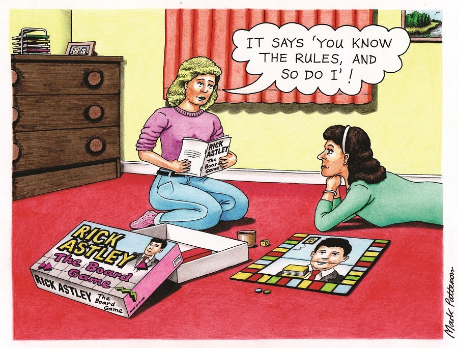 Happy Birthday to Rick Astley... 