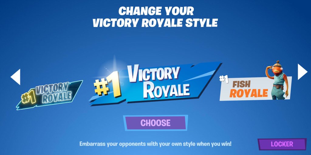 Fitzyy's tweet photo. Custom Victory Royale style concept

what do you think about it? | #Fortnite https://t.co/WYFFr8LpRo