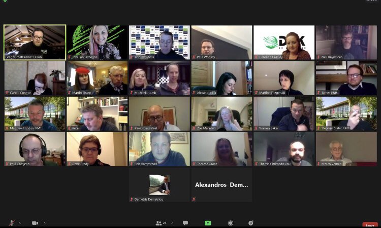 We wrapped up our #EMEAVirtualConference with some #whiskytasting alongside <a href="/GreatDrams/">Greg - Great Drams</a> 
Highly recommend for a very enjoyable evening with wonderful people 🥃