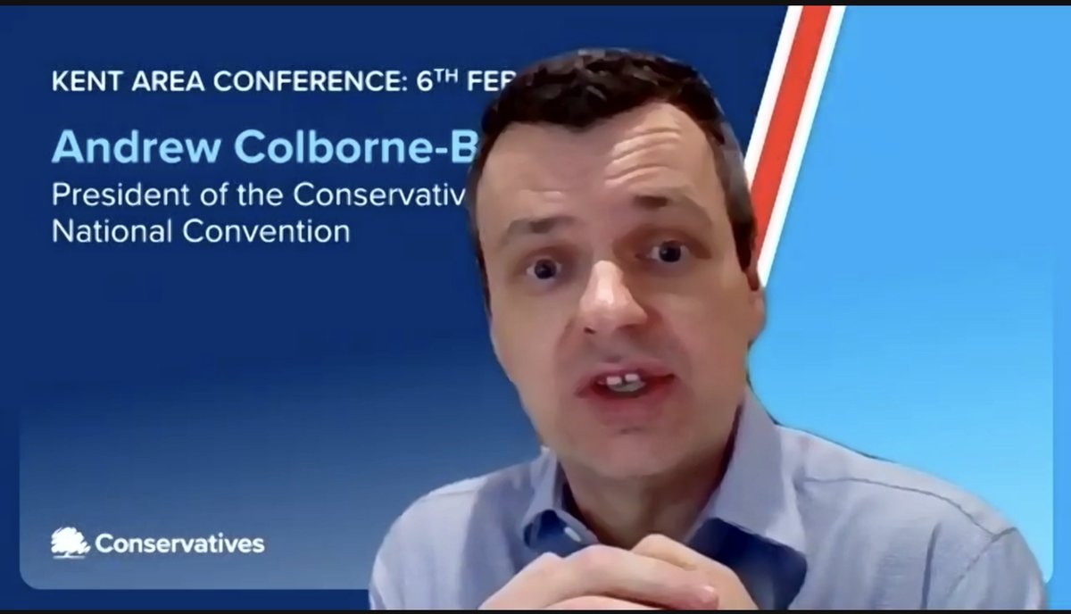 KentTories's tweet photo. The President of the Conservative National Convention is now addressing the #KentConference and offering sage campaigning advice. Be Positive. #KentConference @AJColborneBaber https://t.co/O4Q2Zeizxy