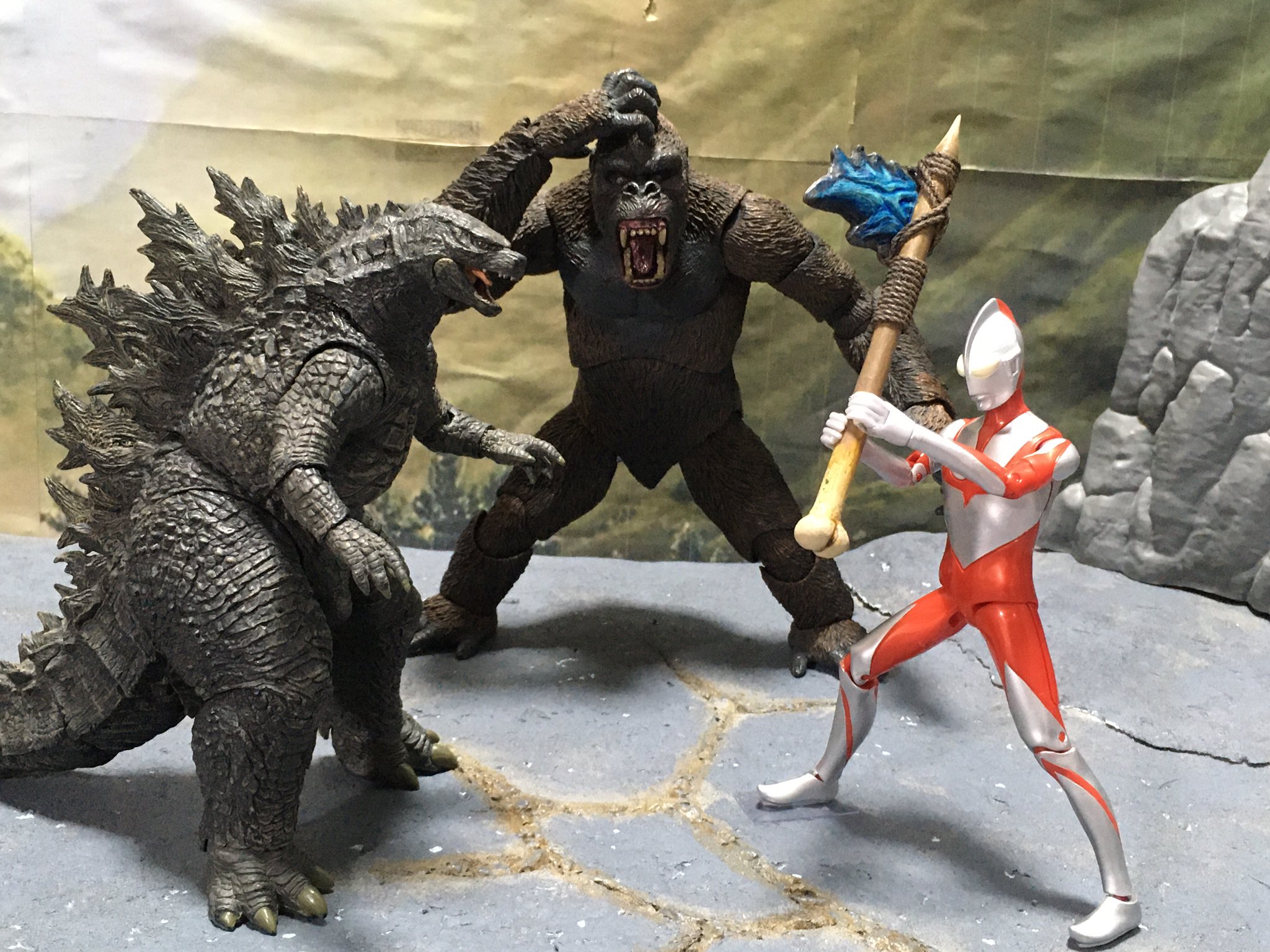 ウルトラマン　ゴジラ Godzilla & Ultraman 4 (ゴジラ&ウルトラマン4), THE SPACE DARK