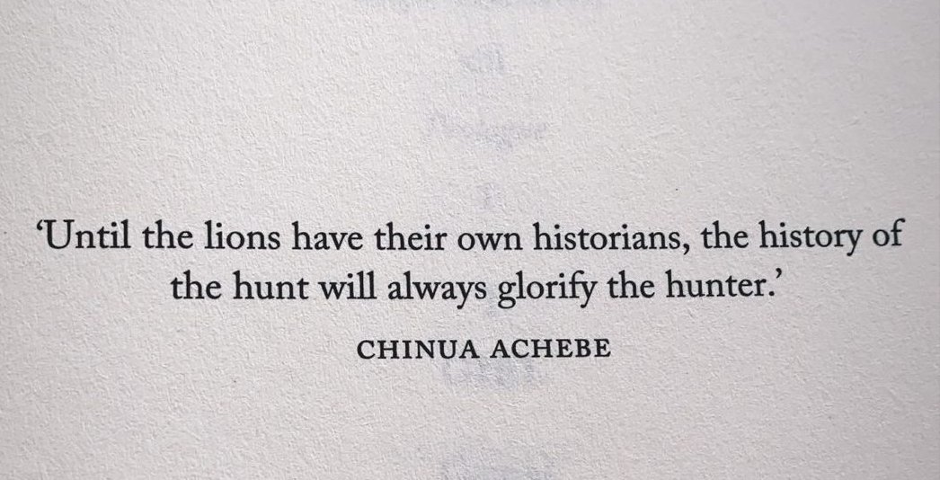 DalrympleWill's tweet photo. Essential quote for anyone writing colonial history... https://t.co/HFLJSBAc6b