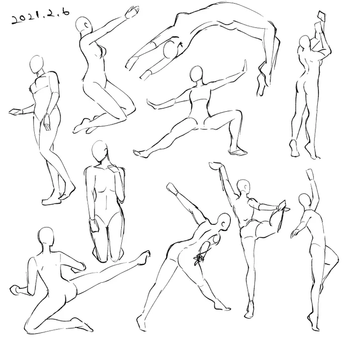 90秒ドローイング17日目
・シンプルな構図が描きやすくなってきた気がする 