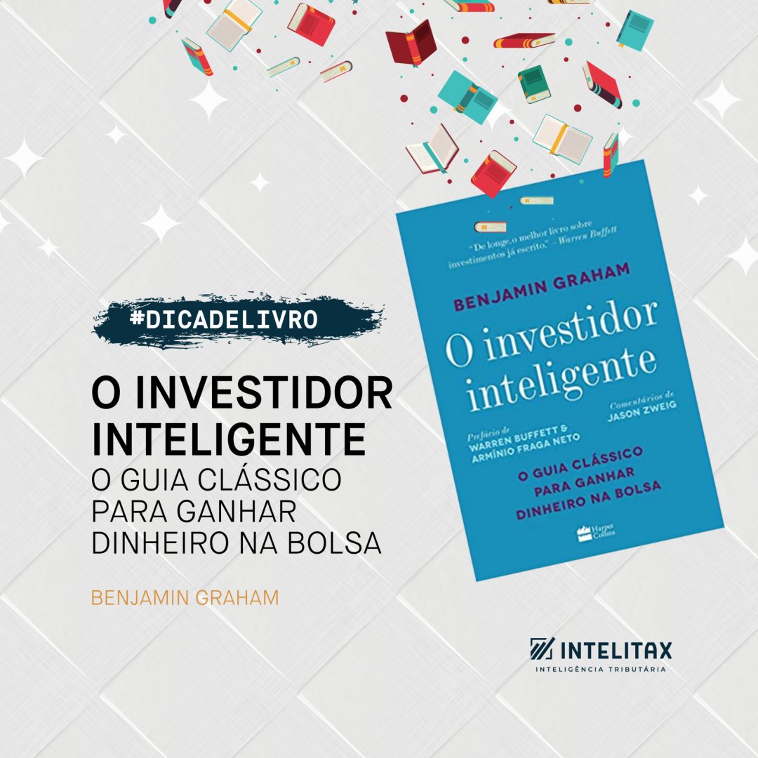 intelitax's tweet photo. 📚“De longe, o melhor livro sobre investimentos já escrito.” — Warren Buffett
Se até Buffett disse, quem sou para discordar? 😬
#dicadelivro #oinvestidorinteligente
#intelitax | Intelitax Inteligência Tributária | https://t.co/bYd14suKBI https://t.co/iOwxkRsD1P