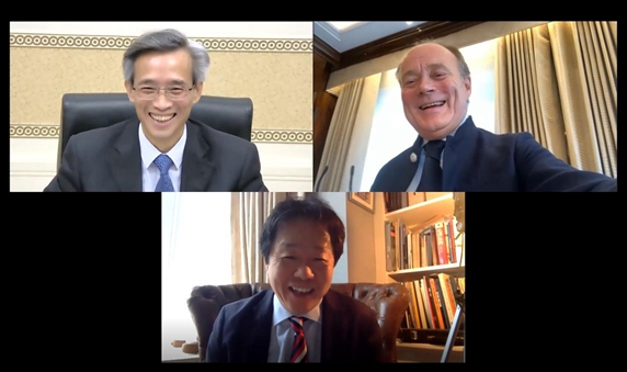UK: Chinese People's Association for Friendship with Foreign Countries President Lin Songtian 林松添 Holds Video Meeting with Chairman of the Barclay Family Group Aidan Barclay https://archive.is/m2e8F and https://cpaffc.org.cn/index/news/detail/id/7173/lang/1.html
