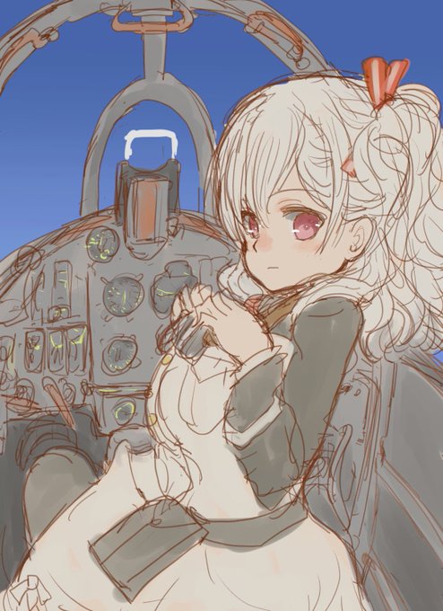 #シグルリ アズズ。He100のコクピットって劇中で特に計器周りなどあんまり映ってなかった気がしますがどうでしたっけ?あとエフトイズあたりから食玩で出ないかなと。 