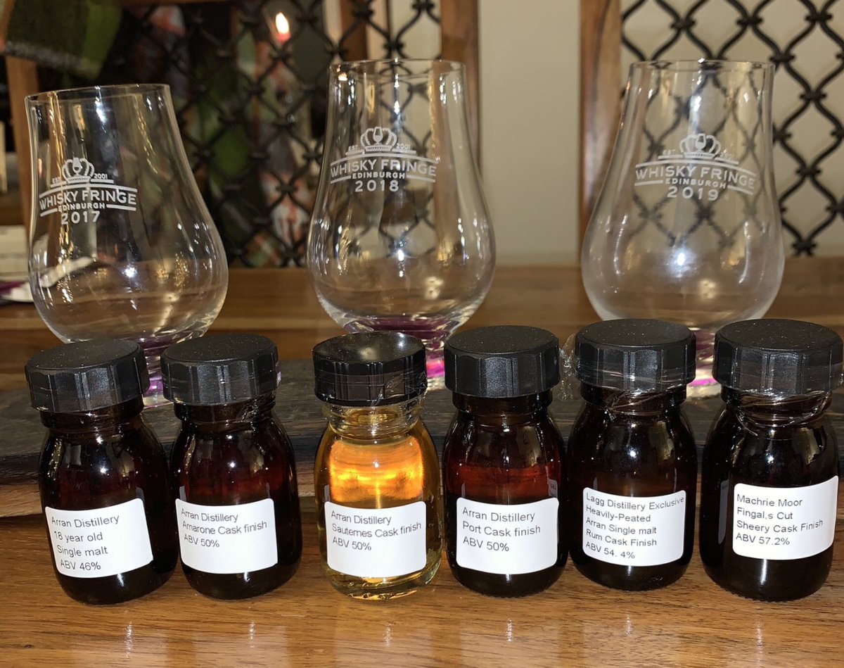 A million thanks to <a href="/arranwhiskymari/">Mariella Romano</a> and <a href="/Arranwhisky/">Arran Whisky</a> for a marvellous and magnificent evening tasting six superb whiskies from Arran Distillery.

We had a brilliant evening and all at SWAG thank Mariella for giving up her Friday night to entertain us.

Haste Ye Back Mariella.