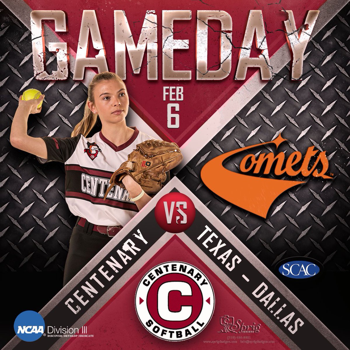 Centenary Softball tweet media