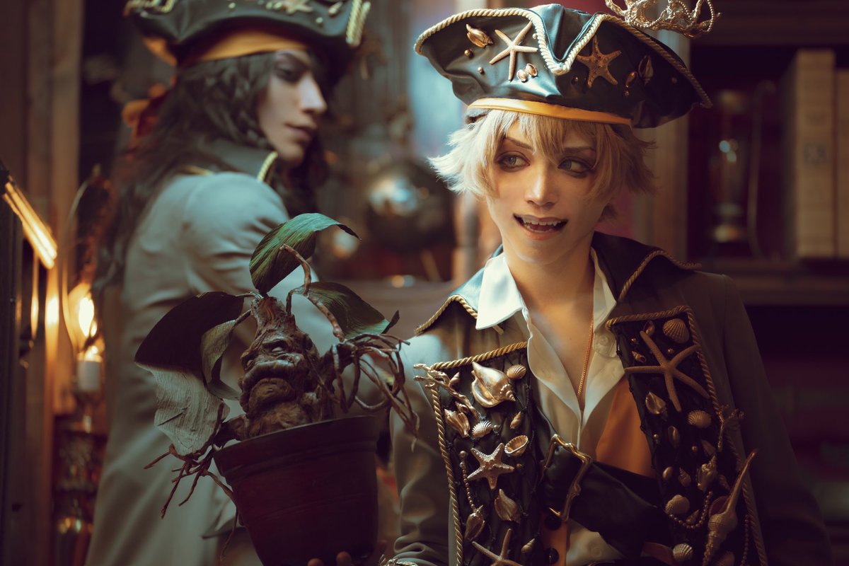 hisameyasan's tweet photo. Golden Age of Piracy in NRC🏴‍☠️🏴‍☠️🏴‍☠️

twst / cos
 Leona Kingscholar, Ruggie Bucchi
P:@margary55 https://t.co/13RlJqVod9