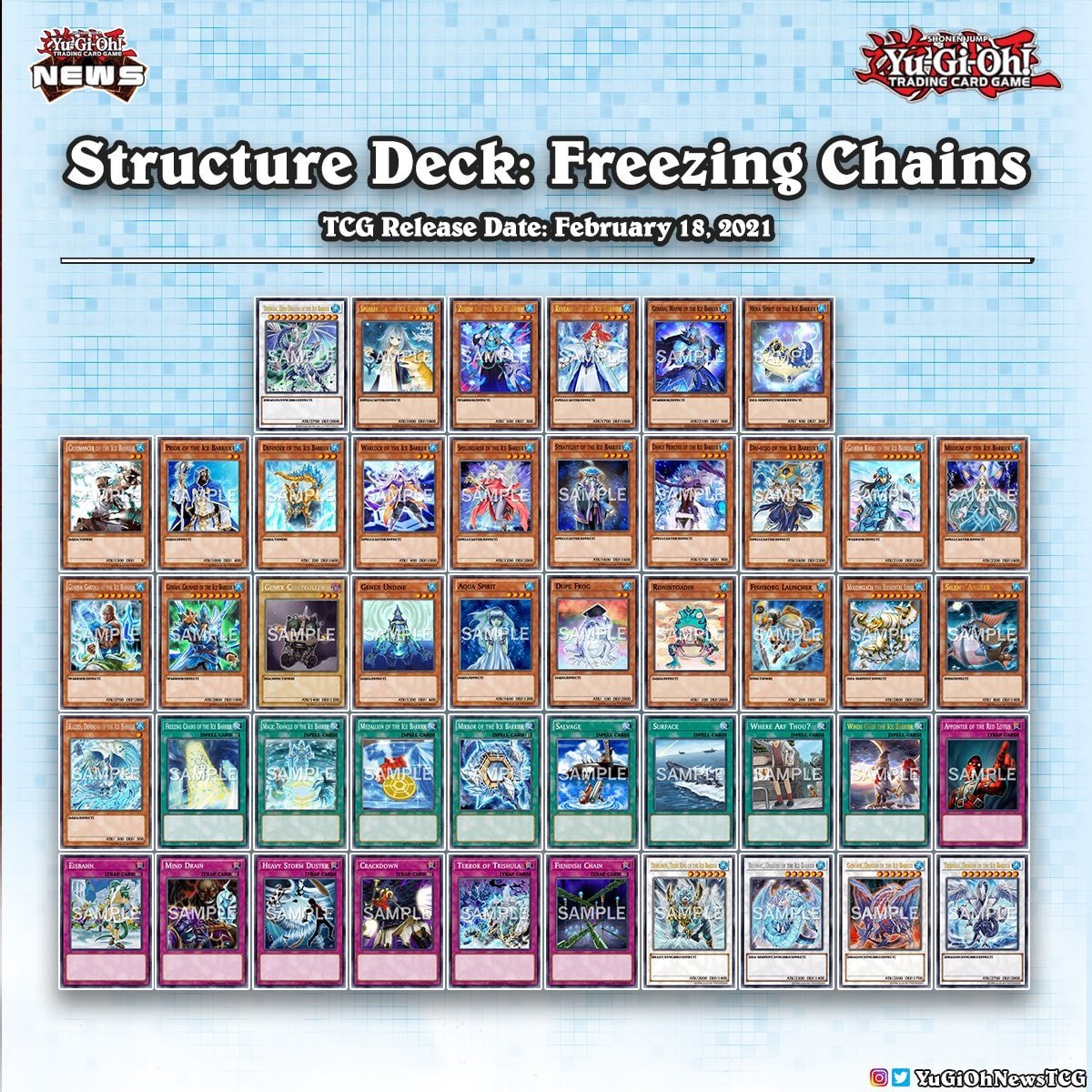 ElTioShaddoll's tweet photo. Que tal razita que piensan del #FreezingChains ? Lo único que no me pareció fue que no agregaran la Crossout Designator y encima no la agregaron tampoco en la Blazing Vortex...
#DimensionShaddoll https://t.co/SorsATimBc