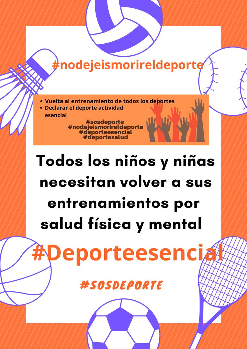 FortuPorras's tweet photo. A día de hoy no tenemos ninguna respuesta de ninguna de las partes; a falta de transparencia y diálogo salimos una vez más a la calle para visibilizar el problema y concienciar a la sociedad de que el deporte es esencial y es un antídoto a la pandemia que estamos viviendo. https://t.co/MfrbmIe2bn