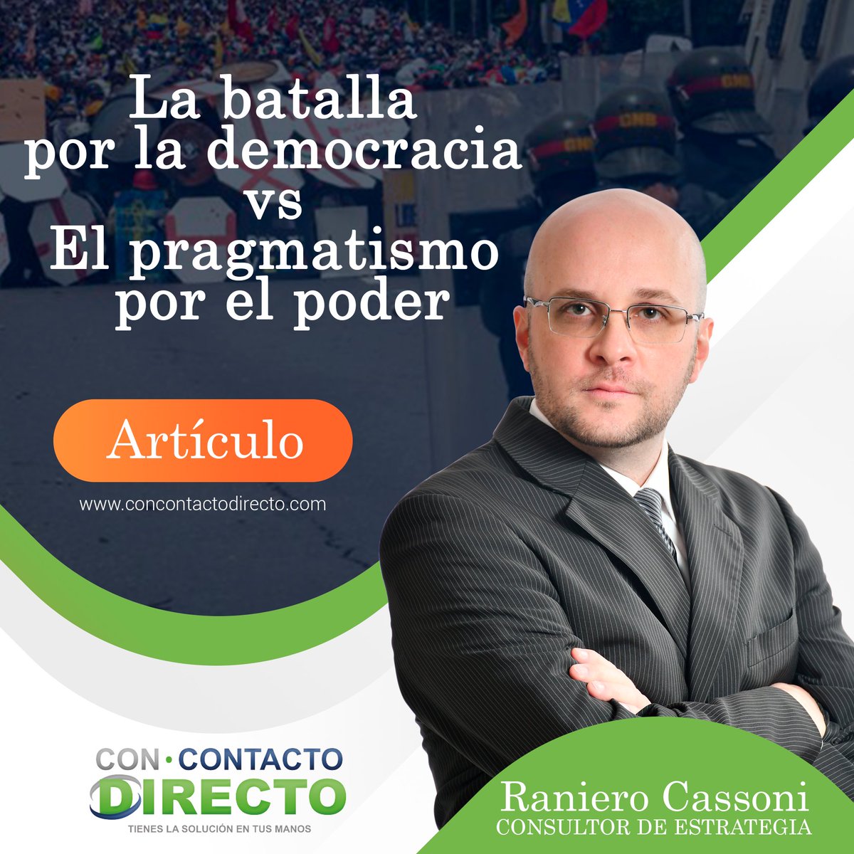 ¿Qué está pasando con la democracia, acaso el pragmatismo por el poder logrará quitarnos la libertad? sin duda alguna la digitalización ha sido un arma de doble filo. Te lo explico en mi más reciente artículo: concontactodirecto.com/index.php/la-b…
