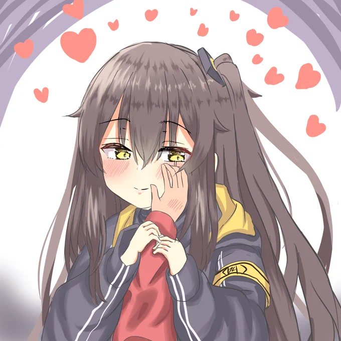 手を離してくれない45姉
45 won't let go
#ump45
#ドルフロ
#少女前線 