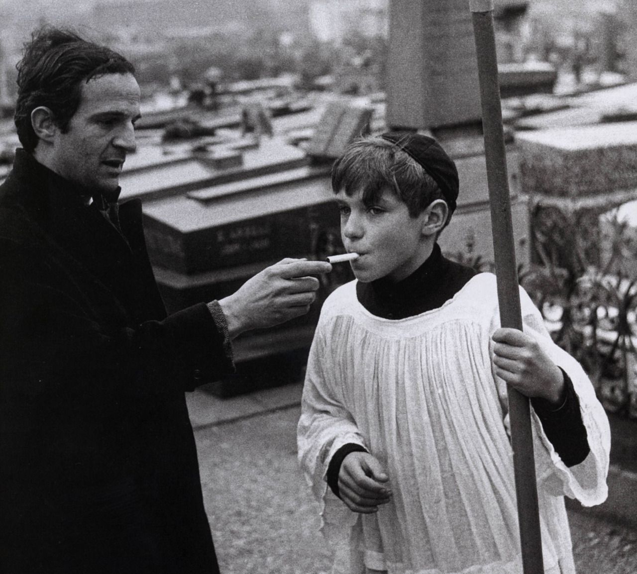 \"Film lovers are sick people.\"

Happy Birthday, François Truffaut! 