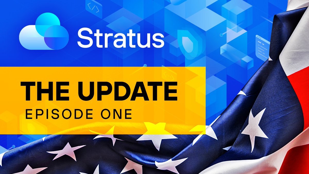 In case you missed the 1st episode of 'The Update' which premiered on Jan. 23. youtu.be/FY-tZhhUtJY CEO Stephen McCullah talks Apollo Fintech, Stratus.co and plans for the UAS (United Allied States). @SMcCullah