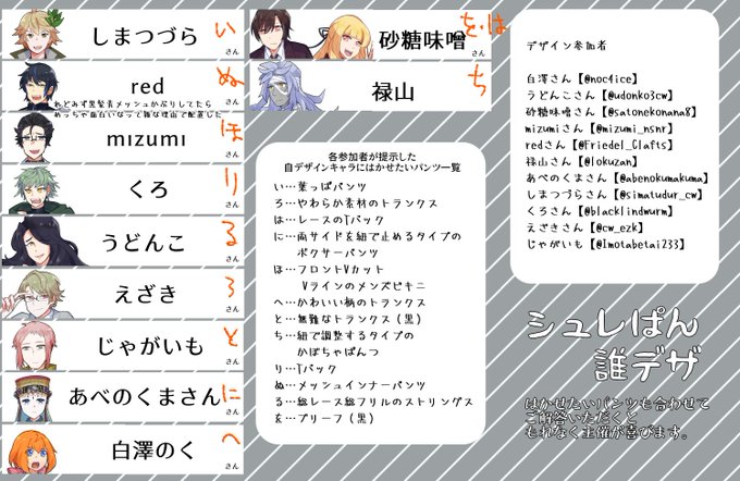 シュレぱん誰デザのtwitterイラスト検索結果 シュレぱん誰デザのtwitterイラスト検索結果