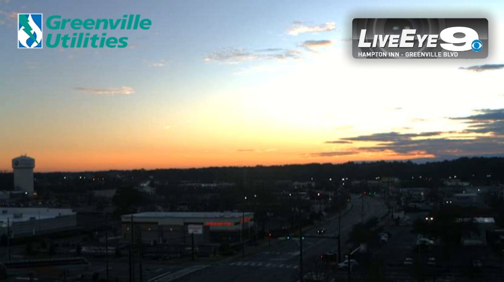 wnct9weather's tweet photo. Gorgeous colors in the sky this morning to kick off the weekend.  Enjoy the clear, sunny conditions while you can, because they won't last long.

Meteorologist Zoe Mintz
#FirstAlert9 https://t.co/vmYrYgN61L