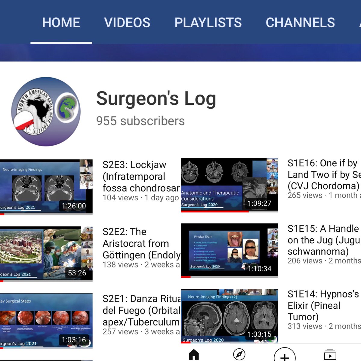 Only a few more needed to reach 1000 subscribers! Can we get there this weekend? Go to youtube.com/channel/UCvG4y… and subscribe and never miss an episode again! <a href="/NASBSorg/">NASBS</a> <a href="/NWebinar/">Neurosurgery Webinar</a> <a href="/BrainSpineGroup/">Brain & Spine Group</a> <a href="/WorldNeurosurg/">World Neurosurgery Journal</a> <a href="/worldskullbase/">World Skull Base Foundation</a> <a href="/CNS_Update/">CNS</a> <a href="/NeurosurgeryCNS/">Neurosurgery Publications</a> <a href="/TheJNS/">Journal of Neurosurgery</a> <a href="/ActaNeuro/">Acta Neurochirurgica</a>