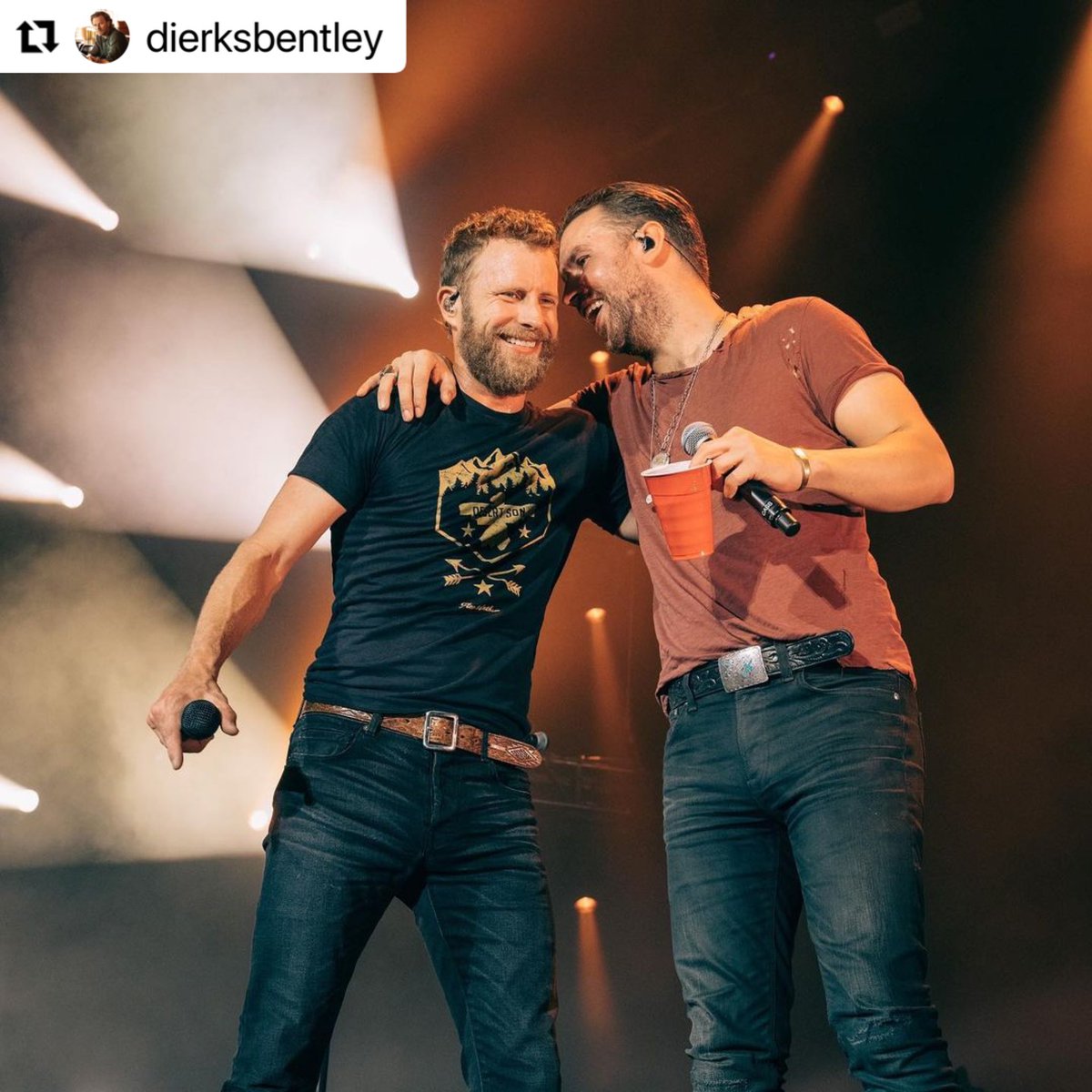 I was also heartened that another one of my favorite Country music artists,  @dierksbentley, immediately showed his support of TJ and  @BrothersOsborne.The world has changed for the better since the 1990s.That’s it. Thanks for reading.